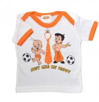 Infant Wear - White and Orange